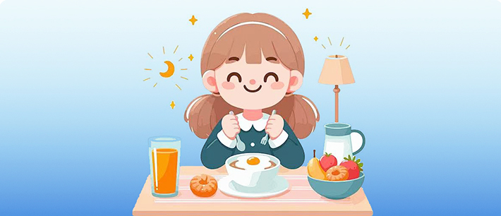 学龄儿童生长型中餐：科学配比+标准进食顺序